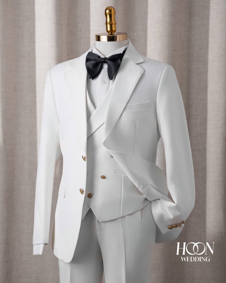 Ivory Regal Double-Breasted Suit